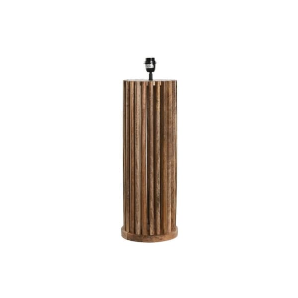 Bordslampa Home ESPRIT Brun Mangoträ 50 W 220 V 23 x 23 x 72 cm
