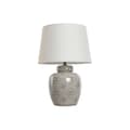 Miniatyrbillede 1 af 5: Bordlampe Home ESPRIT Hvid Beige Keramik 50 W 220 V 43,5 x 43,5 x 61 cm