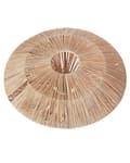 Miniatyrbillede 5 af 9: Bordlampe Halm ø 40 cm Moderne Natbordslampe med Boho Lampeskærm Sengelampe Bord Lampe til Natbord