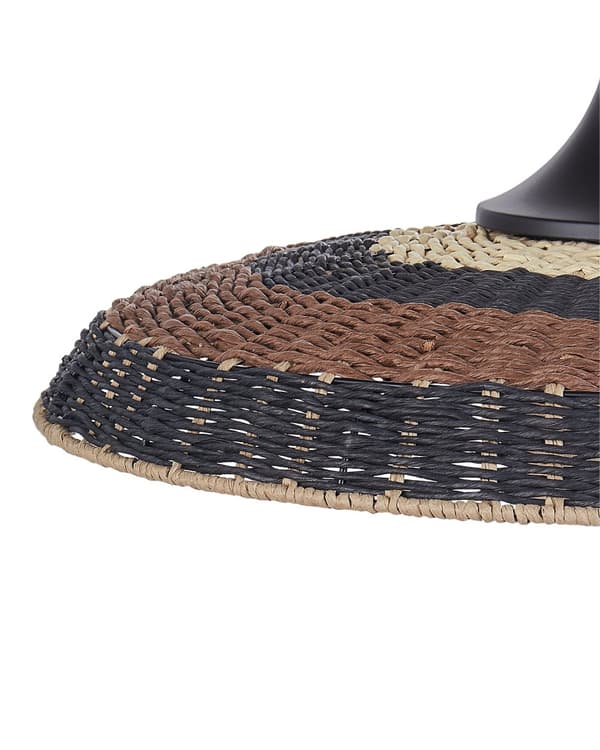 Pendellampe Flerfarget Papirtau Rund Form Taklampe Moderne stil