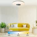 Miniatyrbild 3 av 11: Infälld taklampa med LED KSIX 30W Vit Metall Aluminium