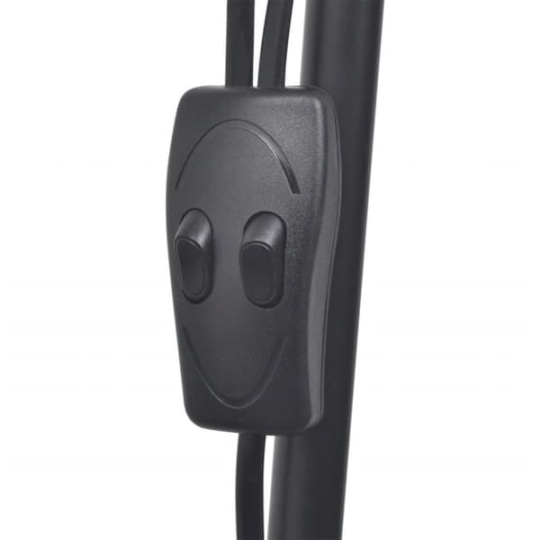 vidaXL Golvlampa svart - Lampor