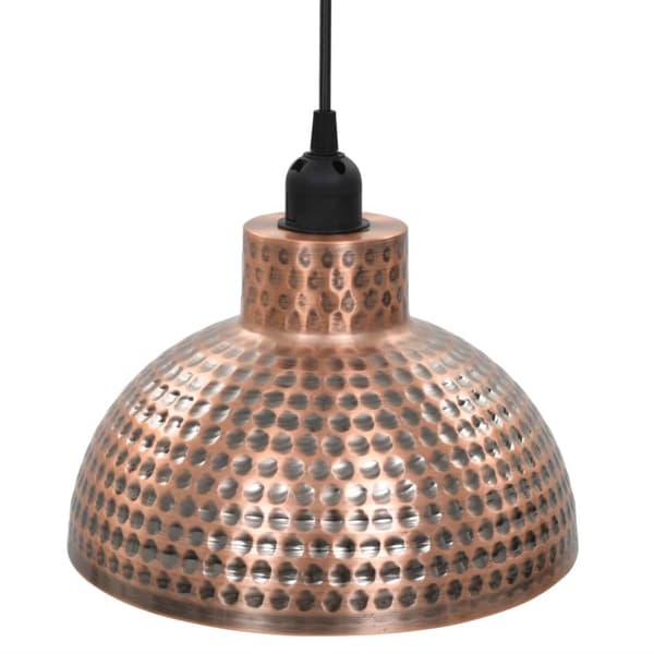 vidaXL loftlamper halvkugle 2 stk. kobberfarvet -  Lamper