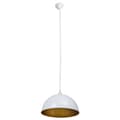 Miniatyrbillede 6 af 10: vidaXL loftslampe halvkugle 2 stk. højdejusterbar hvid -  Lamper