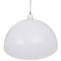 Miniatyrbillede 7 af 10: vidaXL loftslampe halvkugle 2 stk. højdejusterbar hvid -  Lamper