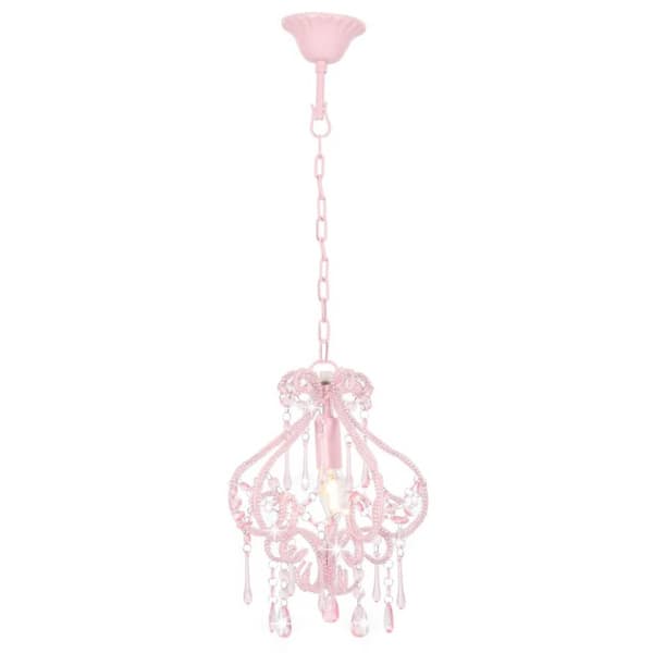 The Living Store Taklampa med pärlor silver rund E14 -  Lampor