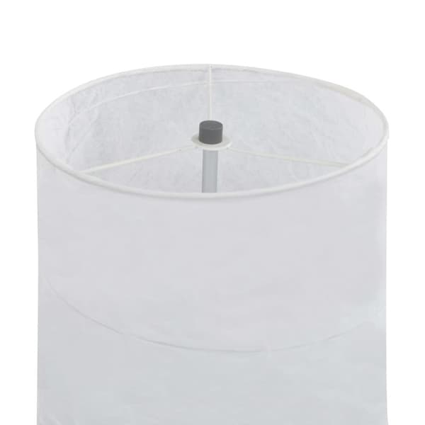 The Living Store gulvlampe med fod 121 cm E27 hvid -  Lamper