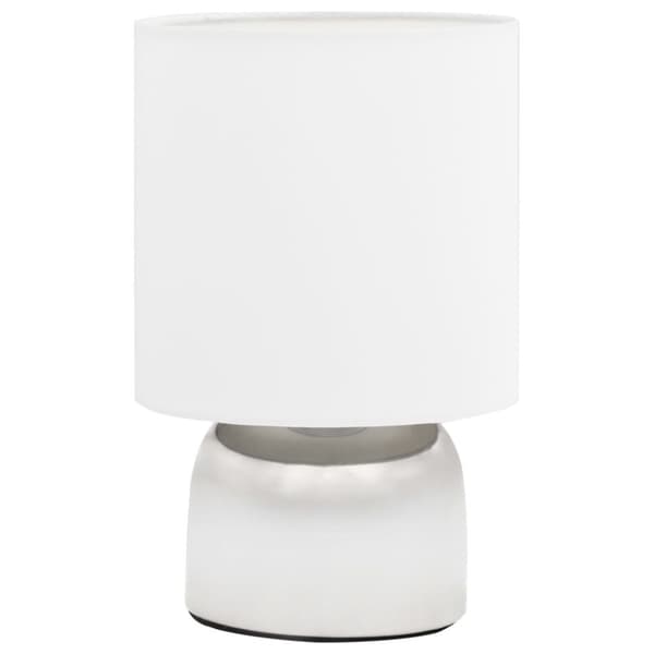 The Living Store Bordslampor 2 st touch-knapp vit E14 -  Lampor