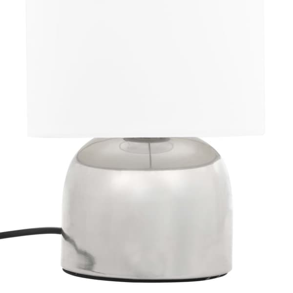The Living Store Bordslampor 2 st touch-knapp vit E14 -  Lampor