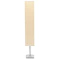 Miniatyrbild 3 av 7: The Living Store Golvlampa med skärm av rispapper och aluminiumfot 130 cm -  Lampor