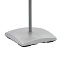 Miniatyrbild 6 av 7: The Living Store Golvlampa med skärm av rispapper och aluminiumfot 130 cm -  Lampor