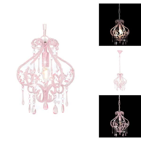 Lampor - Living Taklampa med pärlor silver rund E14
