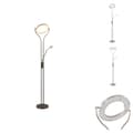 Miniatyrbild 1 av 10: Lampor - Living Golvlampa 18 W silver 180 cm dimbar