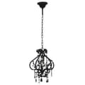 Miniatyrbild 5 av 7: Taklampa med pärlor svart rund E14 - Taklampa - Taklampor - Home & Living