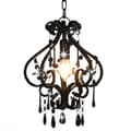 Miniatyrbild 2 av 7: Taklampa med pärlor svart rund E14 - Taklampa - Taklampor - Home & Living