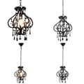 Miniatyrbild 1 av 7: Taklampa med pärlor svart rund E14 - Taklampa - Taklampor - Home & Living