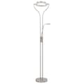 Miniatyrbillede 4 af 10: Gulvlampe 18 W dæmpbar 180 cm sølvfarvet - Standerlampe - Standerlamper - Home & Living