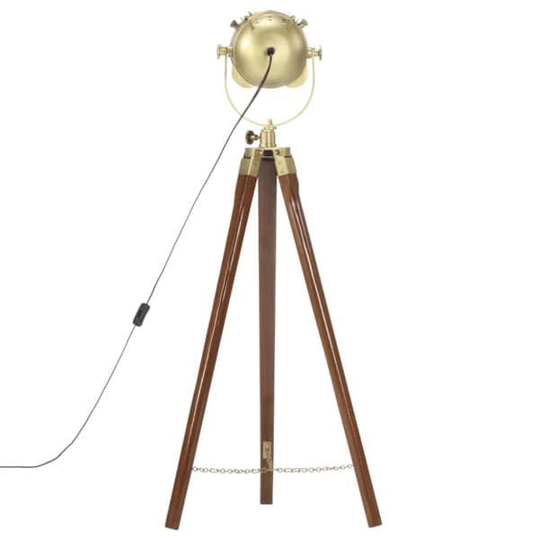 Gulvlampe med trefod 97 cm massivt mangotræ - Gulvlampe - Gulvlamper - Home & Living