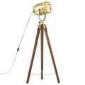 Miniatyrbillede 2 af 11: Gulvlampe med trefod 97 cm massivt mangotræ - Gulvlampe - Gulvlamper - Home & Living