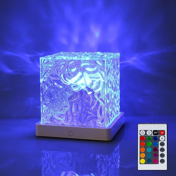 RGB Bordslampa med fjärrkontroll