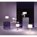 Miniatyrbild 2 av 4: Maytoni Bianco Modern bordslampa med mässingsskärm E27