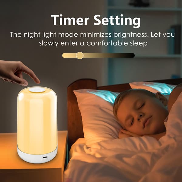 Smart Bordlampa med touchkontroll