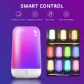Miniatyrbilde 2 av 4: Krystallklar Touch-Lampe med Bluetooth-App – Justerbar RGB-Belysning og Dimming