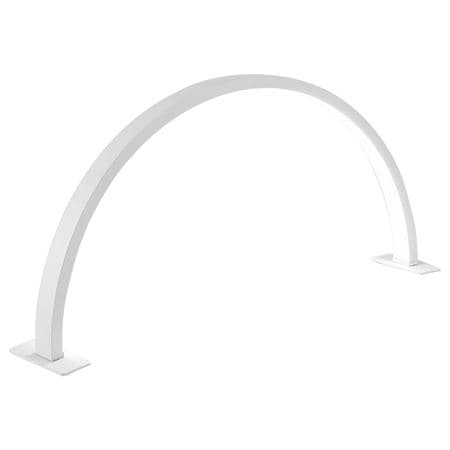 UNIQ halvmåne bue bordlampe til manicure / øjenvipper forlængelser - hvid