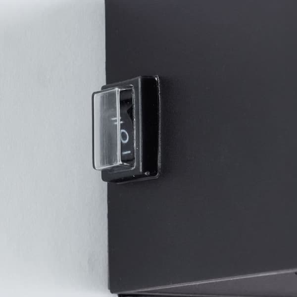 Magnetisk utomhusvägglampa - ISEO - BRILLIANT - Uppladdningsbar - Svart - LED - Sensor - 4W - 300lm - 3000K - USB