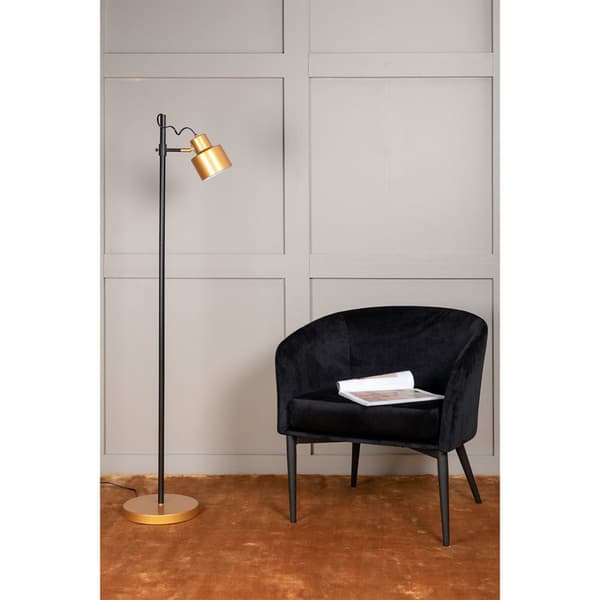 Vifta belysning golvlampa 40x25x139cm svart.