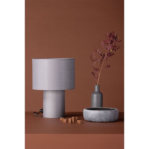 Etenio belysning bordslampa 25x25x33cm mörkgrå.