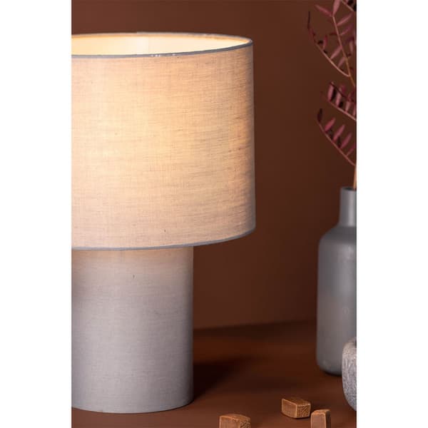 Etenio belysning bordslampa 25x25x33cm mörkgrå.
