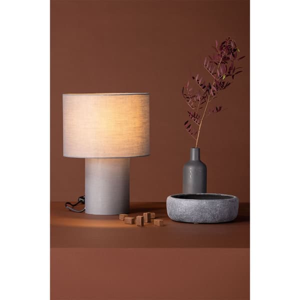 Etenio belysning bordslampa 25x25x33cm mörkgrå.