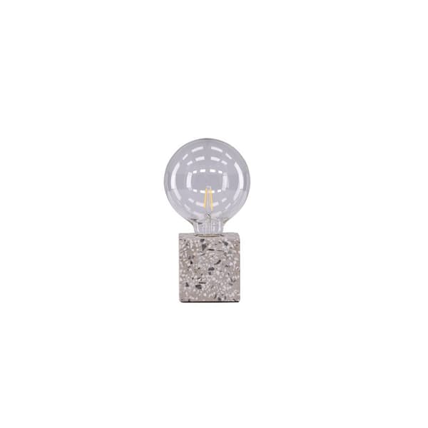 Rilche belysning bordlampe 9x9x9cm hvid.