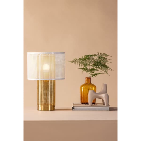 Gap belysning bordslampa 25x25x39cm vit.