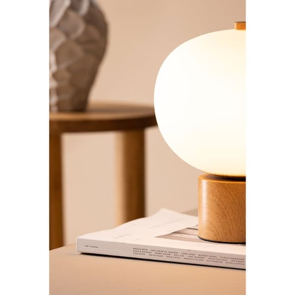 Cholet belysning bordlampe 25x25x30cm natur.