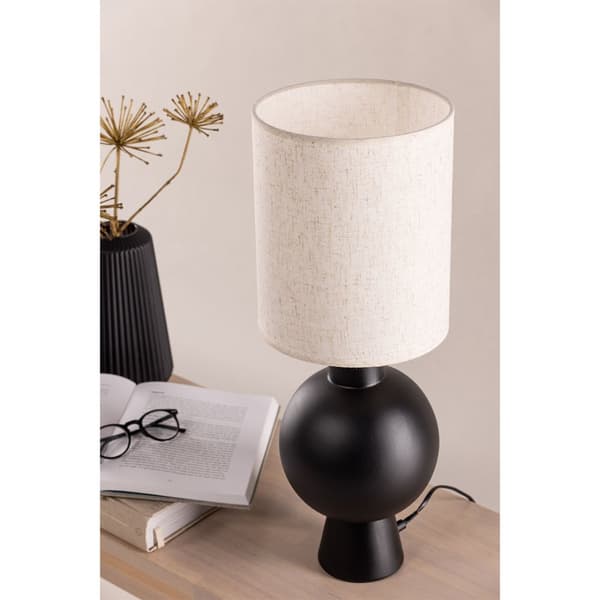 Mysterna belysning bordslampa 21x21x55cm svart.