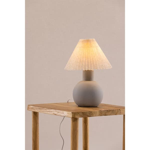 Älvsborg belysning bordlampe 25x25x37cm grå.