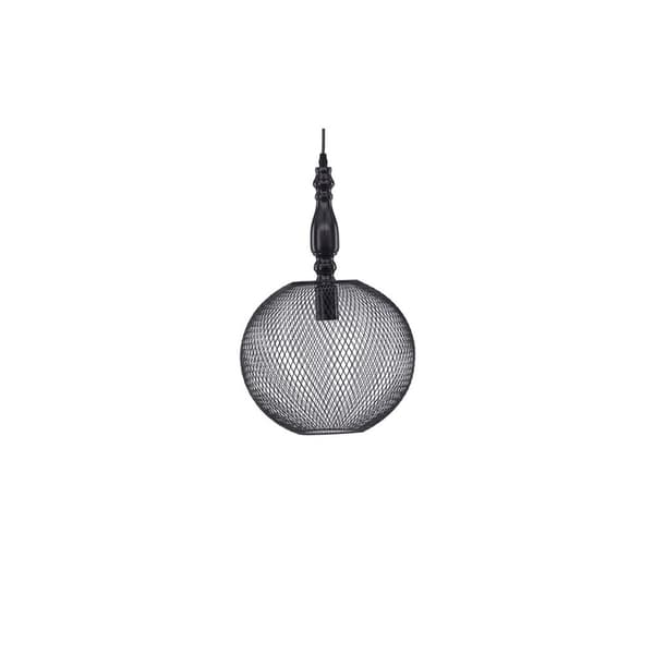 Valence belysning pendel 30x30x48cm sort.