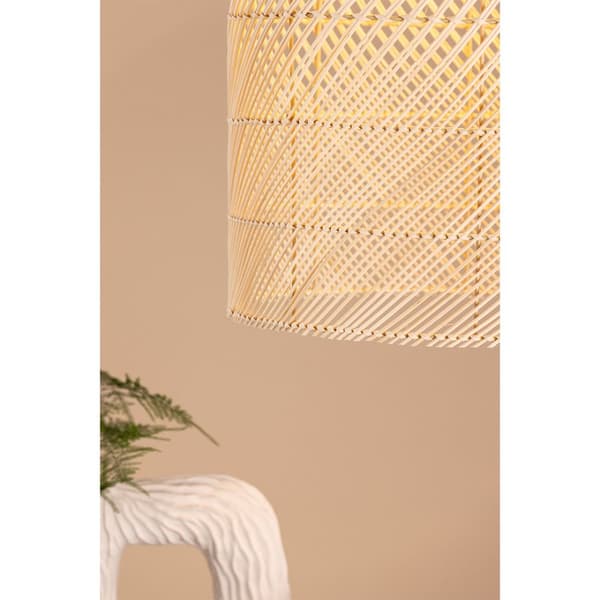 Brivela belysning pendel 45x45x53cm natur.