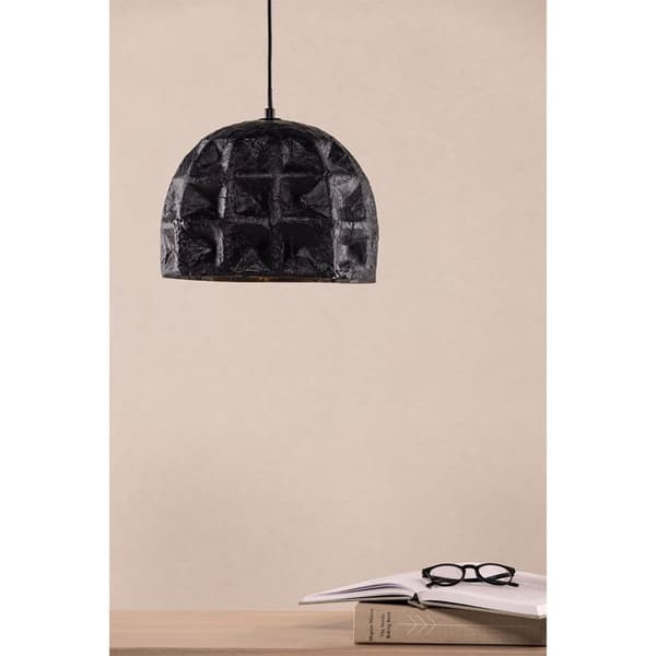Hogstorp belysning taklampa 30x30x23cm svart.