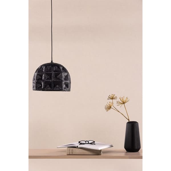 Hogstorp belysning taklampa 30x30x23cm svart.