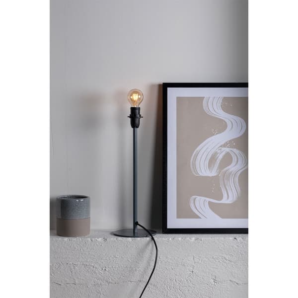 Dasir belysning bordlampe 12x12x42,4cm lysegrå.