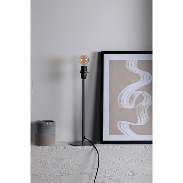 Dasir belysning bordlampe 12x12x42,4cm lysegrå.