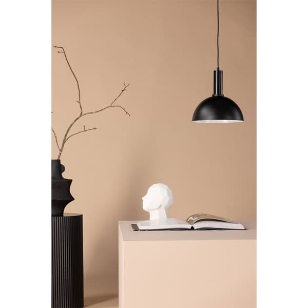 Narbonne belysning pendel lys 25x25x22,5cm svart.