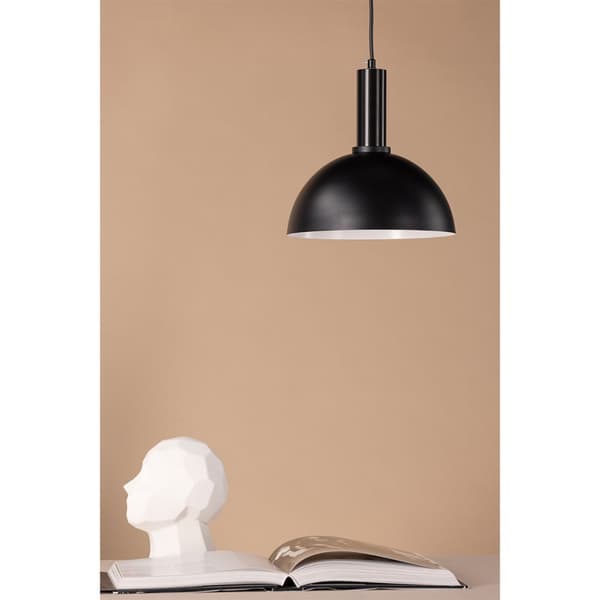 Narbonne belysning pendel lys 25x25x22,5cm svart.