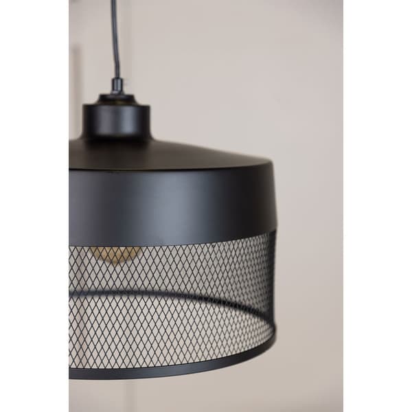 Toulon belysning pendel lys 33x33x24cm svart.
