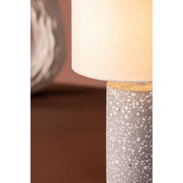 Dijon belysning bordlampe 22x22x35cm grå.
