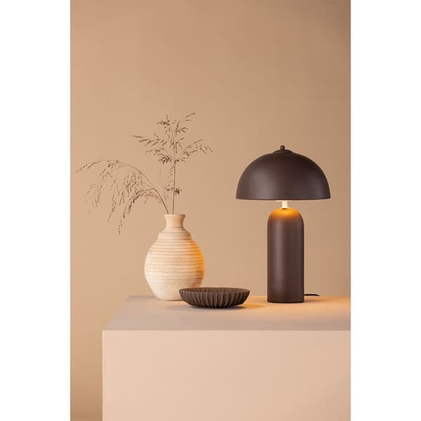Corello belysning bordlampe 28x28x45cm brun.