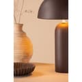 Miniatyrbilde 4 av 5: Corello belysning bordlampe 28x28x45cm brun.
